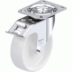BLICKLE - ROULETTE PIVOTANTE À FREIN Ø 125MM BANDAGE POLYPROPYLÈNE PP 150KG - LE-PPN 125G-FI