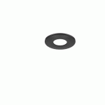 COLLERETTE MAGNÉTIQUE RONDE POUR SPOT MAUNA FIXE NOIRE KOSNIC