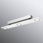 EVOTEC PLAFONNIER LED À 3 LAMPES PANO, BLANC