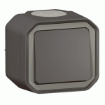 INTERRUPTEUR OU VV COMPLET - SAILLIE - ÉTANCHE - ANTHRACITE - PLEXO LEGRAND