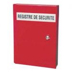 REGISTRE DE SÉCURITÉ - COFFRET POUR REGISTRE DE SECURITE