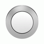 ROSACE 3 PIÈCES RONDE EN INOX POLI/SATINÉ SÉRIE EZ1332 BORD DROIT - BORGNE KARCHER DESIGN