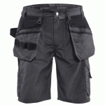 SHORT ARTISAN ÉTÉ GRIS FONCÉ/NOIR TAILLE 54 - BLAKLADER