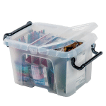 BAC DE RANGEMENT MULTI-USAGES STRATA BY CEP 40L TRANSPARENT