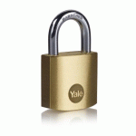 CADENAS EN LAITON AVEC UNE ANSE EN ACIER CÉMENTÉ - 40 MM - 3 CLÉS YALE