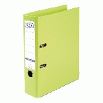 CLASSEUR À LEVIER PLASTIFIÉ OXFORD A4 - DOS 8 CM VERT CLAIR