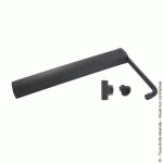LOT DE 10 ARRÊTS DE VOLET - SYSTÈME DE VERROUILLAGE - DIAMÈTRE 14 MM - NOIR TORBEL