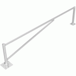 BARRIÈRE PIVOTANTE À CHEVILLER POUR CADENAS - 4000 MM - SCHAKE