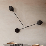 GUBI APPLIQUE MURALE SATELLITE À 2 LAMPES NOIR