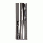 PAUMELLE UNIVERSELLE HAUTEUR 70MM DIAMÈTRE NŒUD 10MM LAITON CHROMÉ BRILLANT - BROS - PUB070S03