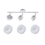 LINDBY SPOT JYLA, BLANC, 2.700 K, À 2 LAMPES, GX53