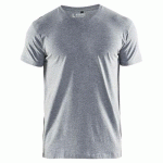 T-SHIRT COL V GRIS TAILLE XXL - BLAKLADER