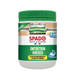 TRAITEMENT ANTI-ODEURS ACTIVATEUR FOSSES SEPTIQUES SPADO, BOÎTE DE 24