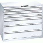 ARMOIRE 7 TIROIRS 1193X725X1000MM-CAPACITÉ 75KG-BLANC - LISTA