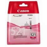CANON CARTOUCHE JET D'ENCRE MAGENTA CLI521M