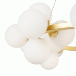 MAYTONI DALLAS SUSPENSION À 25 FLAMMES, RONDE, OR
