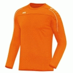 SWEAT TOP CLASSICO ORANGE FLUO JAKO