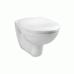 PACK WC NORMUS VITRA CUVETTE SUSPENDUE STANDARD 54X36CM AVEC ABATTANT - VITRA - 6855N003-6064