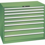 ARMOIRE 8 TIROIRS SÉRIE 78.834-CAPACITÉ 75KG-VERT - LISTA