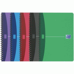 CAHIER OFFICE SPIRALE 148X210 100 PAGES 90G LIGNÉ 7MM - OXFORD