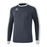MAILLOT DE FOOT MANCHES LONGUES ENFANT - ERIMA - RETRO STAR GREY/BLANC