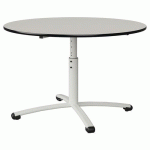 TABLE MALIBU Ø 120 T3/T6 PC ST ANTIB BLC SE W911/NO BLC 9016