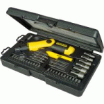 TOURNEVIS PISTOLET PORTE-EMBOUTS 38 PIÈCES - STANLEY