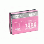 AGRAFES BEBE - ROSE - BOÎTE DE 5000