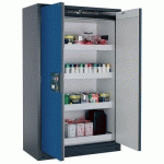 ARMOIRE SÉCURITÉ Q-PEGASUS-90 Q90.195.120.WDAC GRIS/BLEU - ASECOS