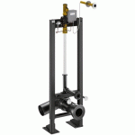 BÂTI-SUPPORT AUTOPORTANT TEMPOFIX 3 AVEC ROBINET ÉLECTRONIQUE DE WC DELABIE
