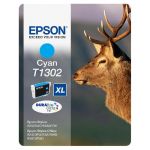 EPSON CARTOUCHE D'ENCRE CERF T1302 C (C13T13024010) - DURABRITE ULTRA - COULEUR: CYAN