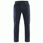 PANTALON DE TRAVAIL CHINO STRETCH 2D MARINE FONCÉ TAILLE 42L - BLAKLADER
