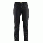 PANTALON DE TRAVAIL INDUSTRIE FEMME NOIR/GRIS TAILLE 44C - BLAKLADER