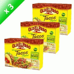 PLAT DE LEGUMES-FECULENTS OLDELPASO OLD EL PASO KIT TACOS ORIGINAL 317G X3