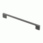 POIGNÉE DE MEUBLE EN ZAMAK UZ-819 - LONGUEUR 193 MM - ENTRAXE 160 MM - VIEUX FER MAT SYNERCIA