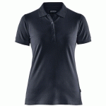 POLO FEMME MARINE FONCÉ TAILLE M - BLAKLADER