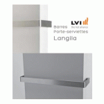 PORTE-SERVIETTES LVI POUR RADIATEUR LANGILA LONGUEUR 775MM