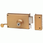 MONOPOINT EN APPLIQUE BLOCTOUT HORIZONTALE TIRAGE DROITE - BRICARD - 360013