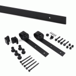SYSTÈME POUR PORTE COULISSANTE BOIS SUSPENDUE-VANTAIL 60 KG EMUCA