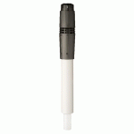TERMINAL VENTOUSE VERTICAL 60/100 CONDENSATION NOIR - UBBINK - 184250NOI