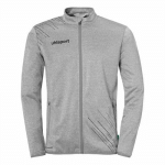 VESTE CLASSIC - UHLSPORT - SCORE 26 GRIS FONCÉ CHINÉ/NOIR