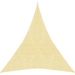 VOILE D'OMBRAGE TOILE D'OMBRAGE 160 G/M² BEIGE 5X7X7 M PEHD 44416 - BEIGE
