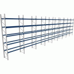 RACK 1 DÉPART + 8 SUIVANTS LXLXH 2700X25500X6000 800KG 5 NIV - BITO
