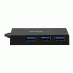 STARTECH.COM HUB USB 3.2 GEN 1 (5GBPS) À 4 PORTS - CONCENTRATEUR USB-C VERS 1X USB-C 3X USB-A