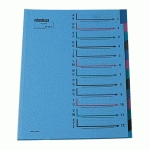 LOT DE 2 - TRIEUR CARTE EXTENDOS 7 DIVISIONS BLEU