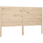 T�TE DE LIT 146X4X100 CM BOIS MASSIF DE PIN - VIDAXL