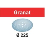 DISQUE ABRASIF GRANAT STF D225/128 P120 GR/25 FESTOOL 205657