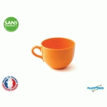 MAXI TASSE MELAMINE ORANGE 62 CL DIAM 12,4 - 9,1 CM