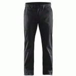 PANTALON DE TRAVAIL CHINO STRETCH 2D NOIR TAILLE 58C - BLAKLADER