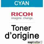 RICOH - 406053/407645/406145 - TONER - CYAN - PRODUIT D'ORIGINE - 2000 PAGES